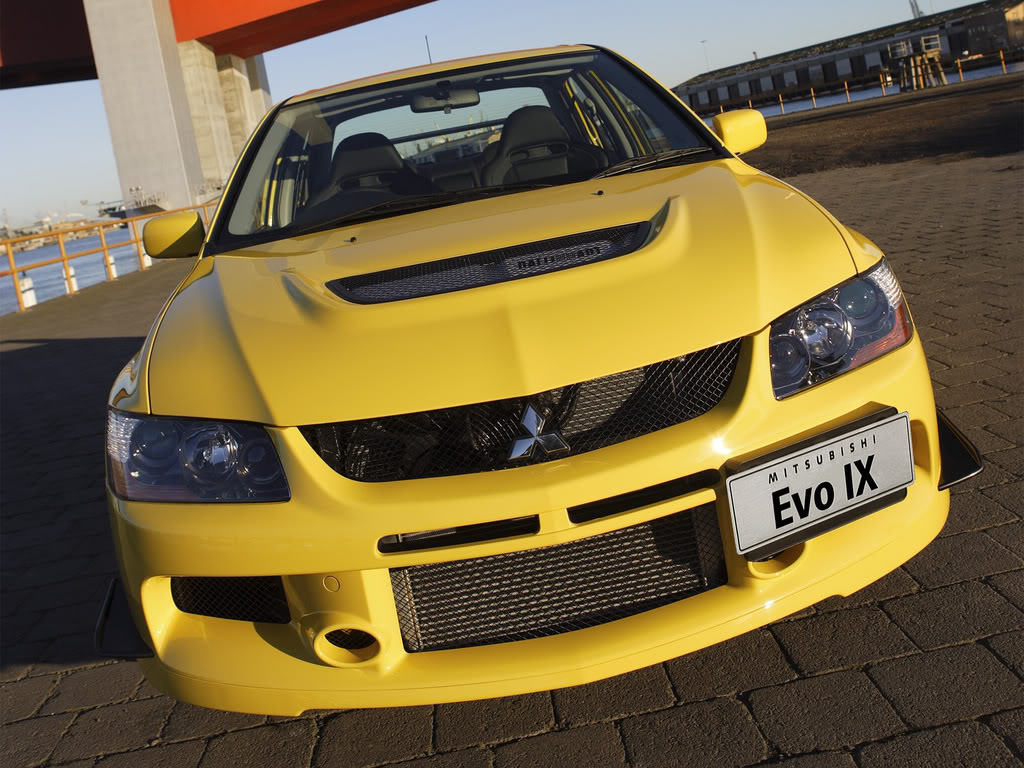Etupuskuri Mitsu Evo 8-9